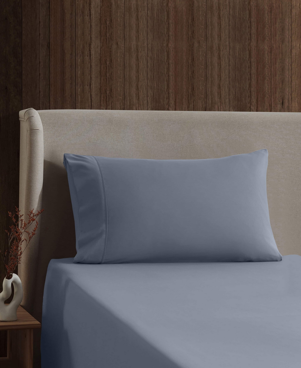 Nestl Premier Collection Deep Pocket 3 Piece Sheet Set, Twin Xl In Blue