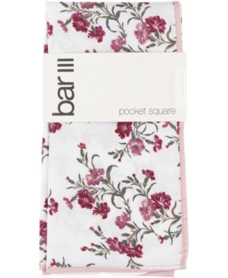 Bar III - Men's Floral Handkerchief