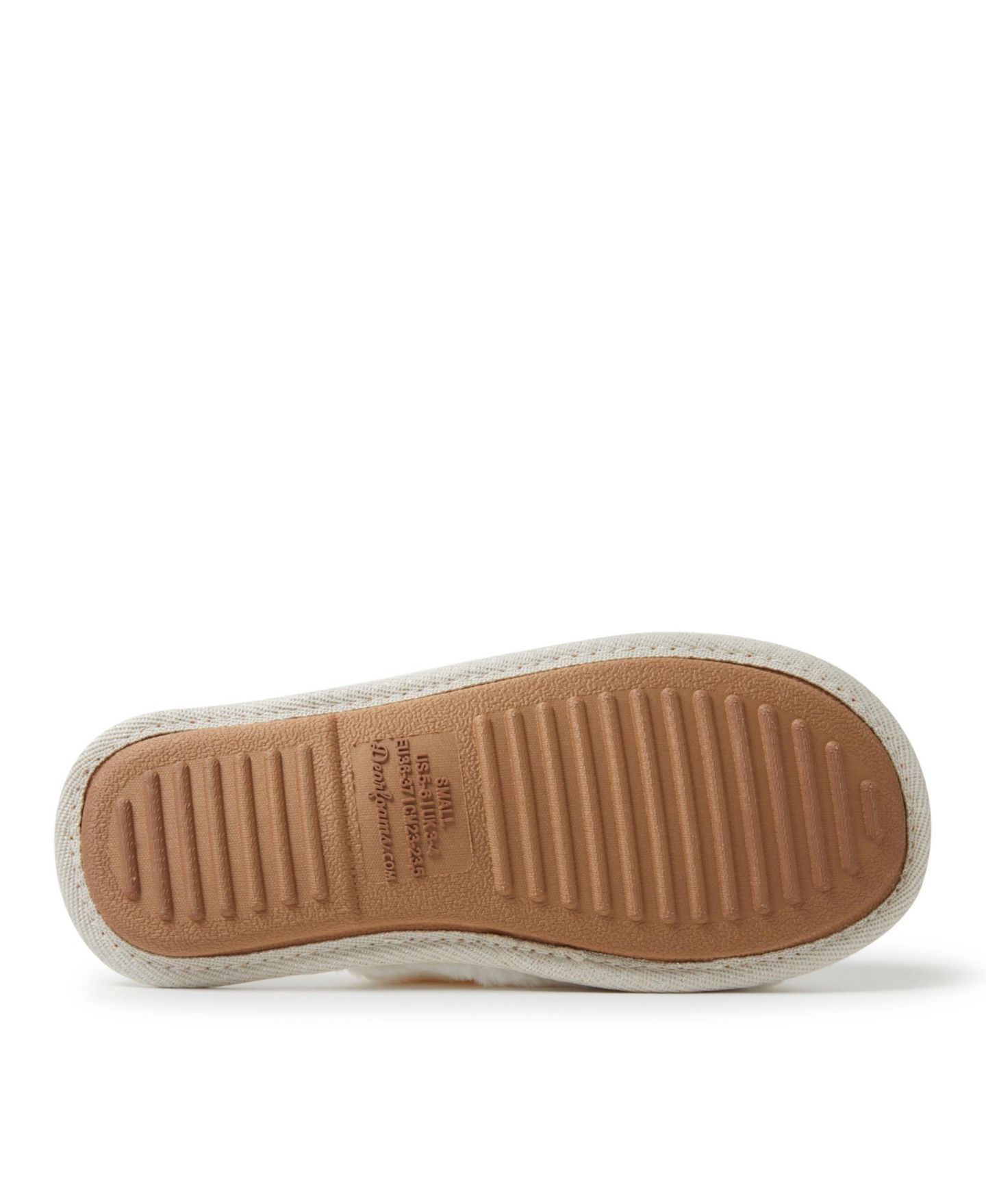 Женские тапочки Dearfoams Celebration Fuzzy Scuff House Slipper - Cheers, цвет: Алебастровый — фото 5