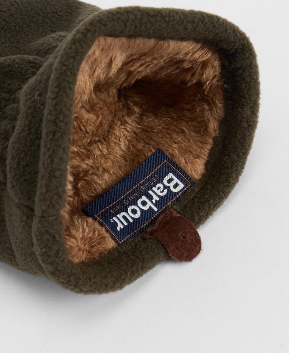 Barbour Coalford Gloves In Brown