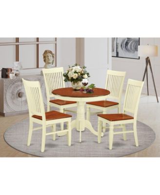 Dining Room Set Buttermilk & Cherry