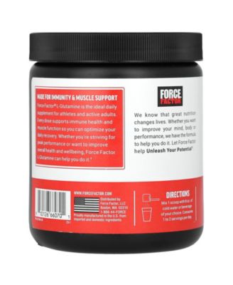 L-Glutamine Powder  Unflavored  -  10.8 oz (306 g)