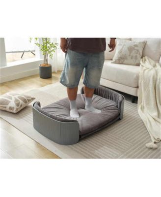 Gray  Cat Couch Bed with Removable Mattress Cover Suitable for Mid  Animal