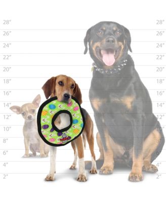 Holiday Medium Ring Egg. Dog Toy