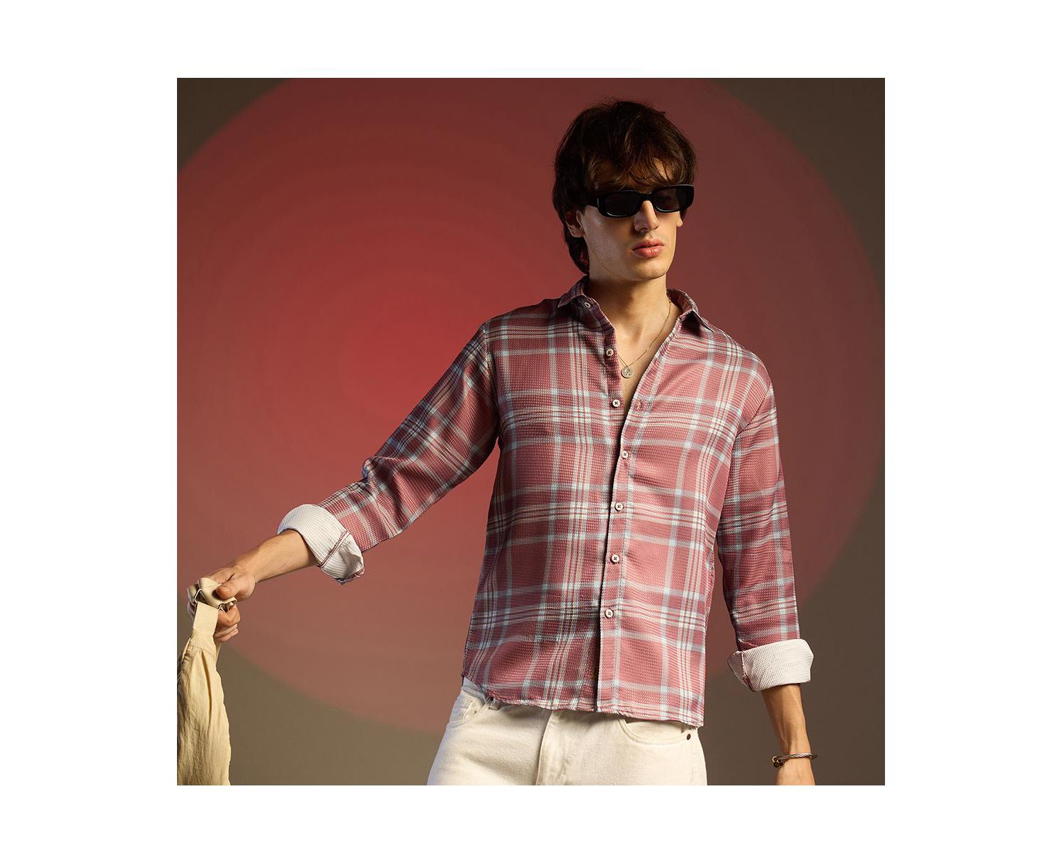 Men's Tartan Plaid Shirt