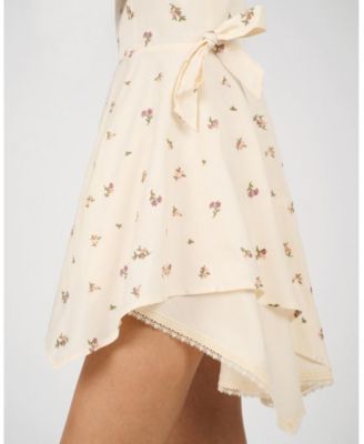 Women's Handkerchief Mini Dress