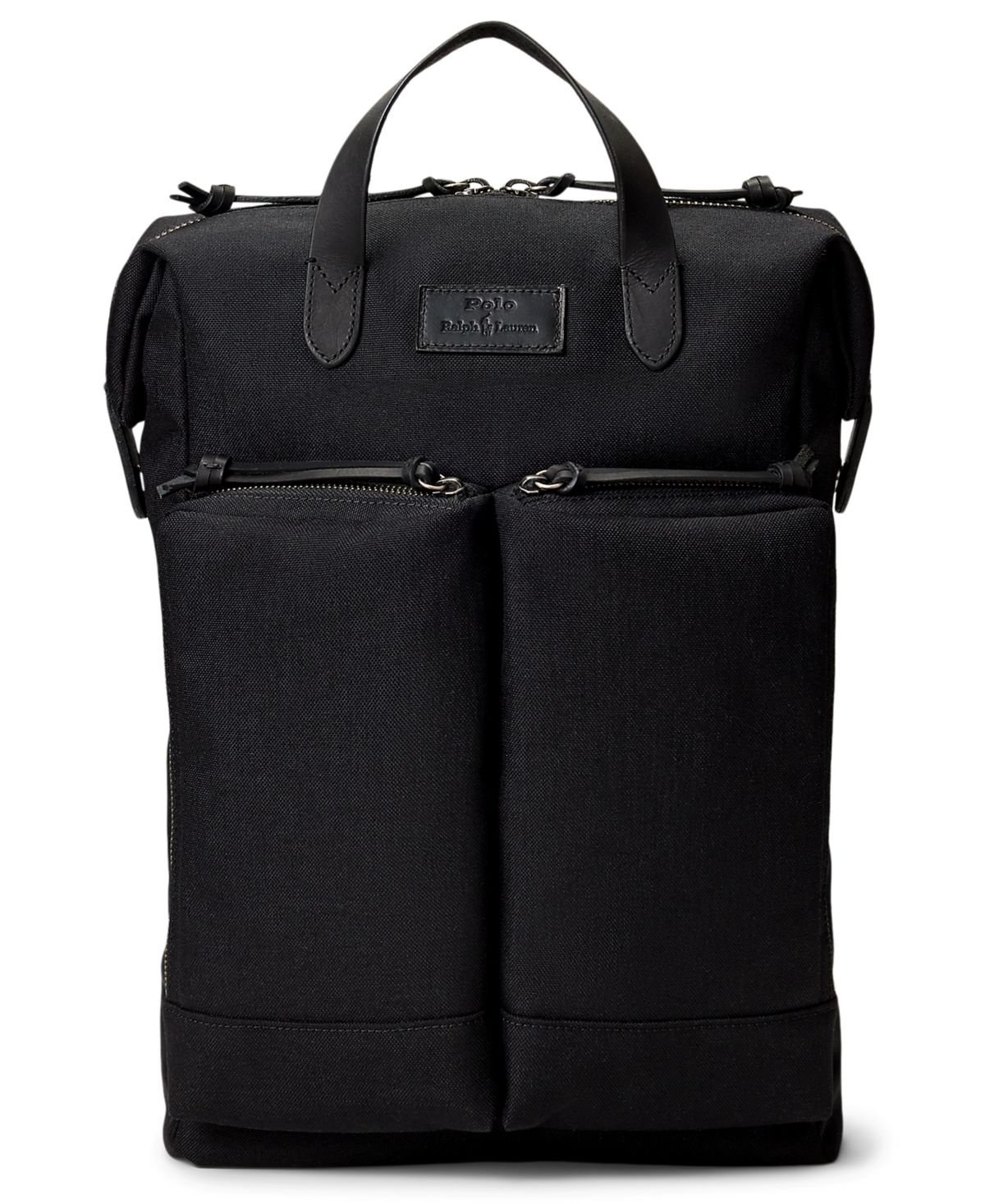 Мужской холщовый рюкзак-тотализатор с откидным верхом