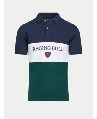 Men's S/S Cut & Sew Panel Pique Polo