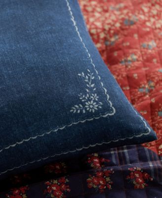 Griffin Washed Cotton Decorative Pillow, 20" x 20"