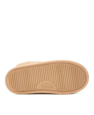 Women's Christmas Tree Teddy Scuff Slipper