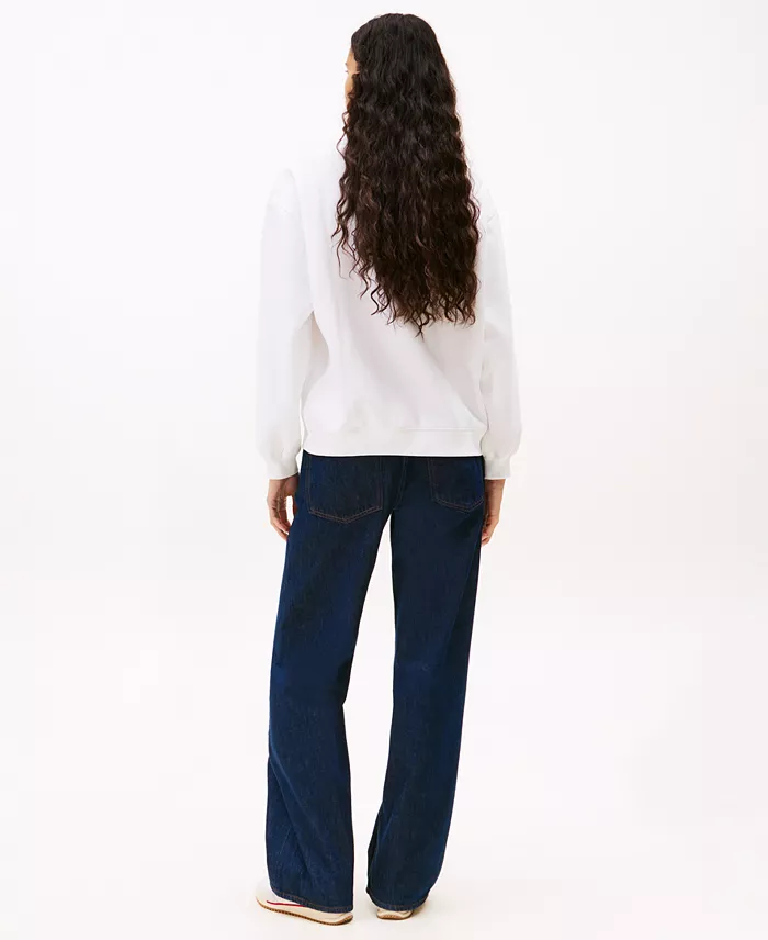 Women's Collegiate Crewneck Logo Sweatshirt - thumbnail 7