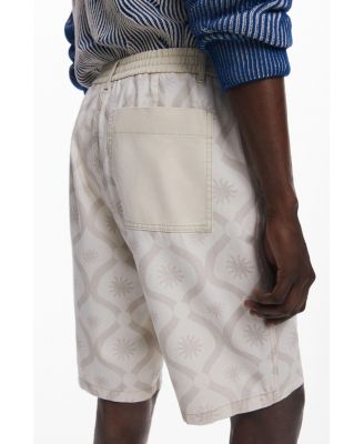 Men's Bermuda with sun borders