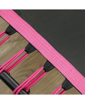 45" Rebounder Trampoline with LED Light & Adjustable Handle,