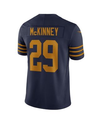 Men's Xavier McKinney Navy Green Bay Packers The 1923 Classic Vapor F.U.S.E. Limited Jersey