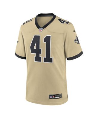 Men's Alvin Kamara Gold New Orleans Saints Gameday Golds Alternate Game Player Jersey