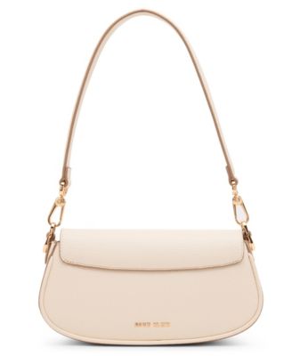 Sculpted Plaque East West Small Shoulder Bag