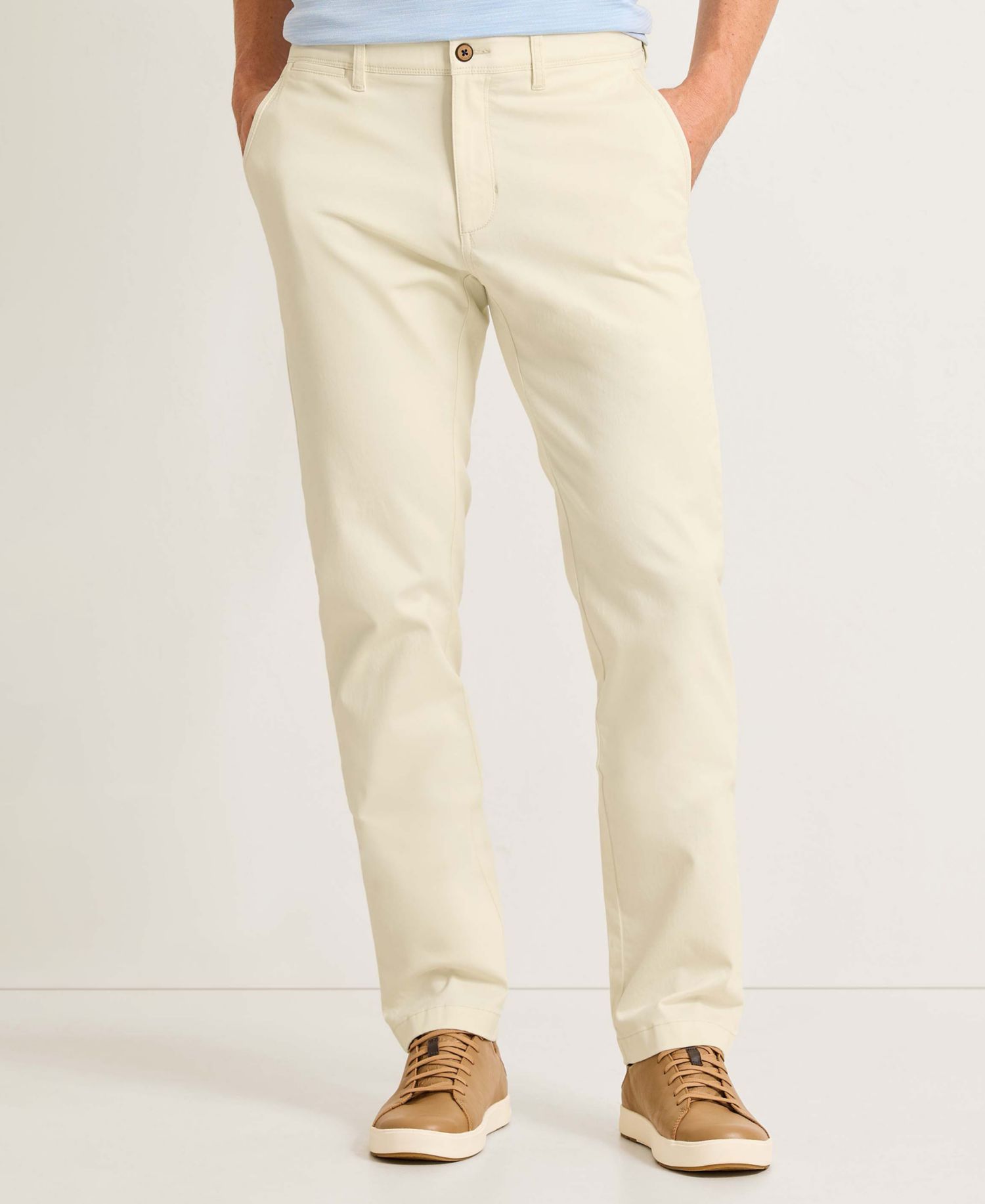 Men's Straight-Fit Stretch Boracay Island Chino Pants