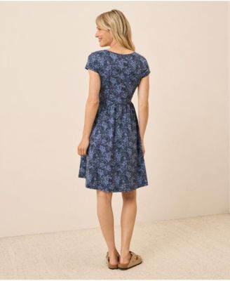 Women's Fit & Flare Crossover Dress