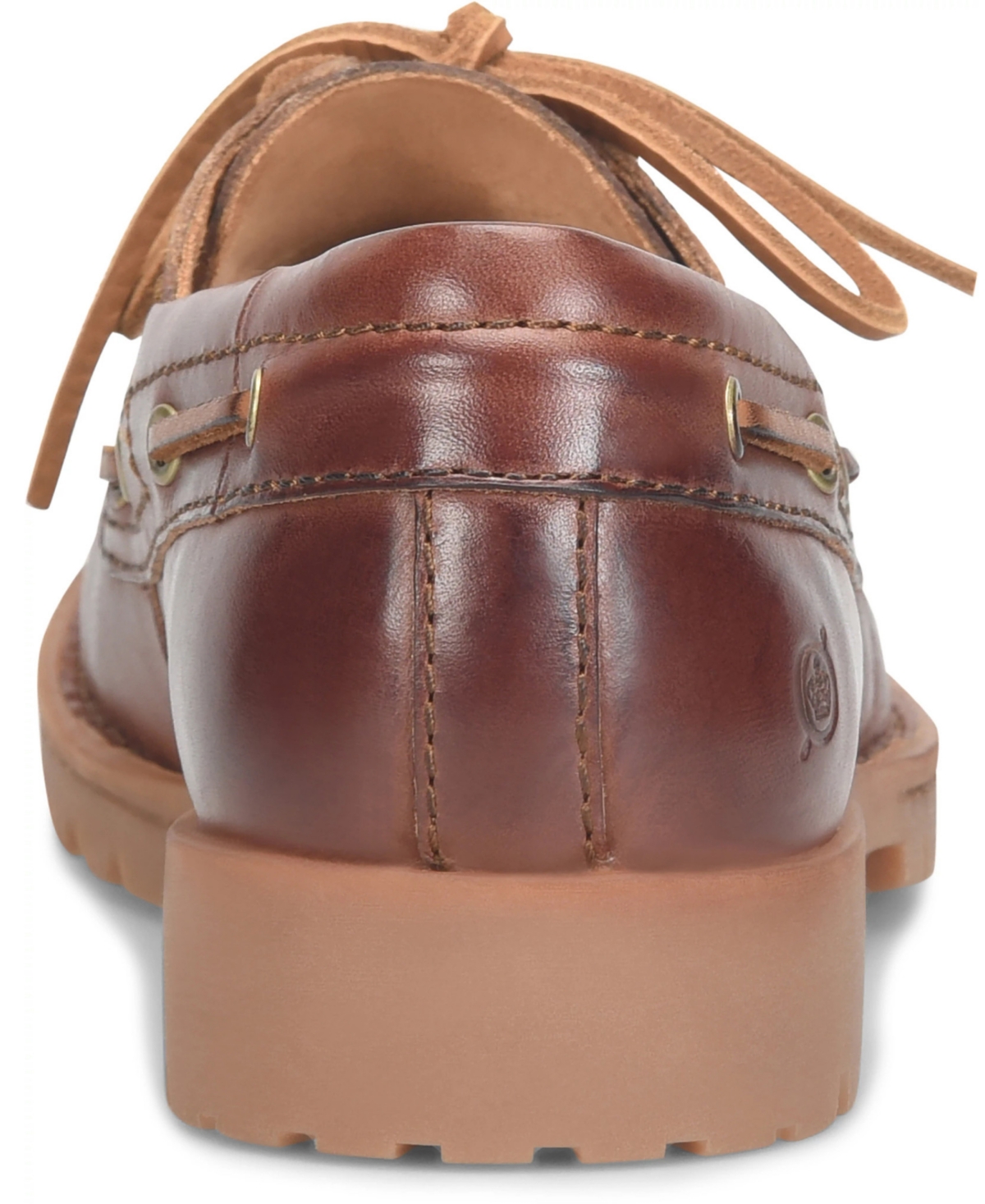 Born Men's Explorer Eye Boat Shoe In Brown