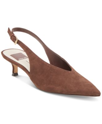 Dolce Vita - Women's Alenna Kitten-Heel Slingback Pumps