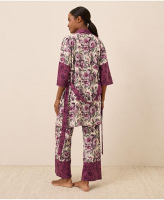 Organic Cotton Staycation Short Robe