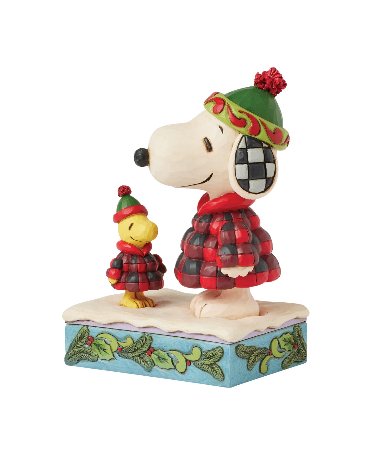 Jim Shore Snoopy and Woodstock Puffer Figurine
