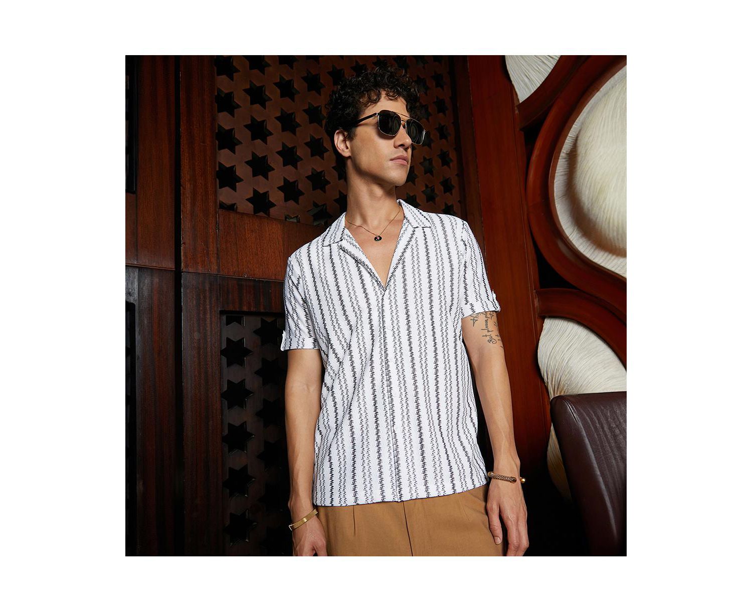 Men's Wavelength-Knit Shirt