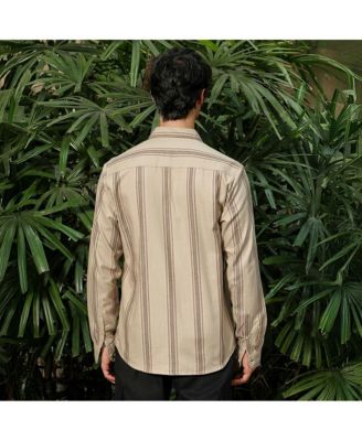 Men's Halo-Striped Shirt