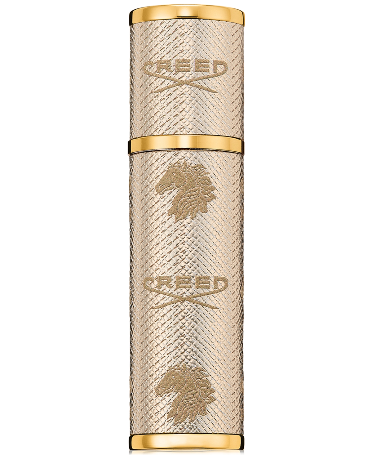 Creed Leather Refillable Travel Atomizer In Transparent
