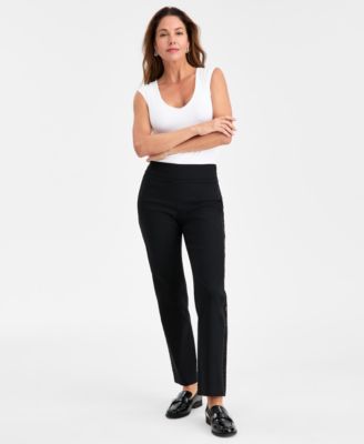 JM Collection - Women's Side-Sequin Cambridge Pants