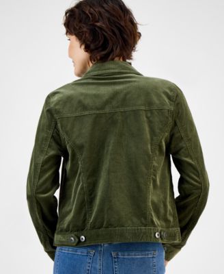 Women's Corduroy Classic Long-Sleeve Jacket, Created for Macy's