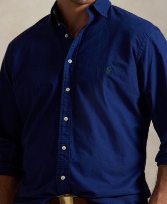 Men's Big & Tall Garment-Dyed Oxford Shirt