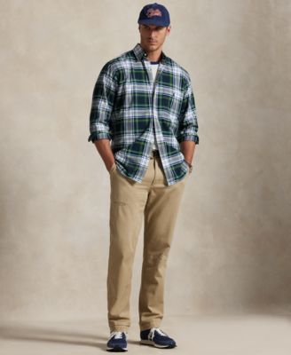 Men's Big & Tall Plaid Oxford Shirt