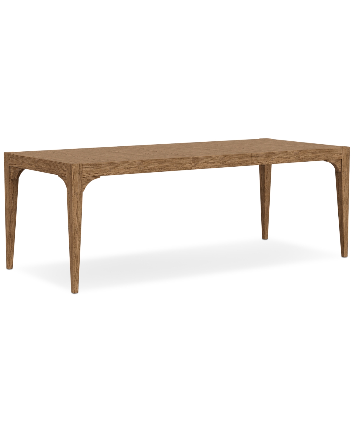 Macy's Everleigh Rectangle Dining Table In Brown