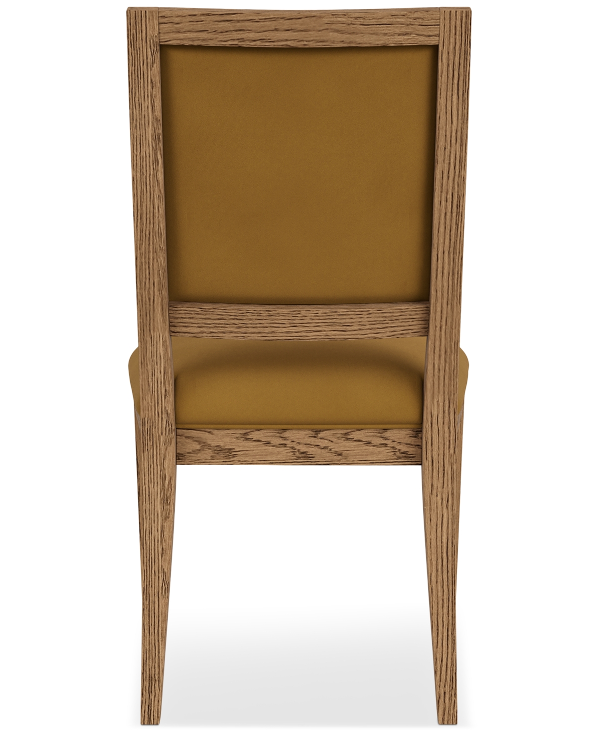 Macy's Everleigh Upholstered Back Side Chair In Brown
