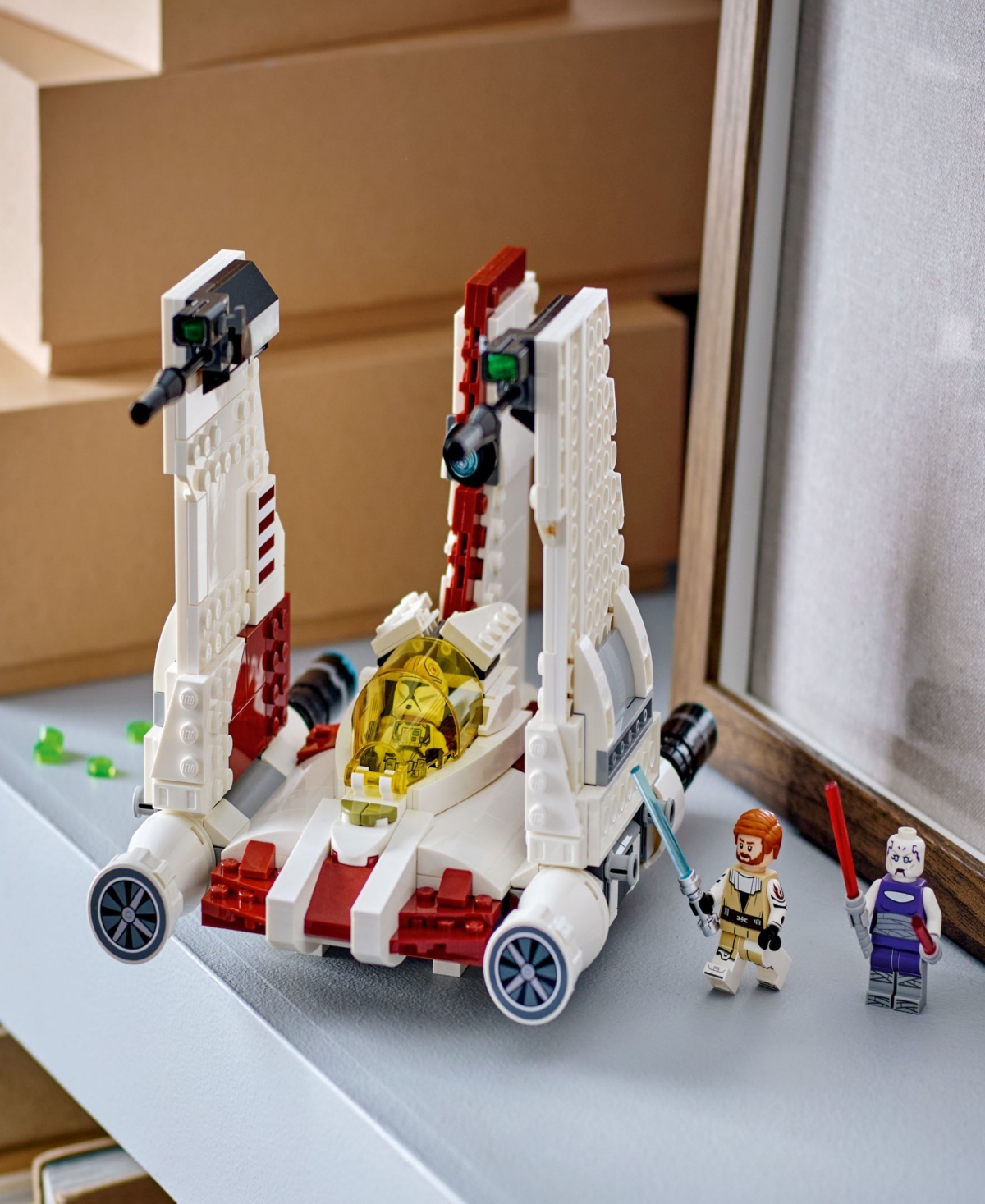Lego Star Wars: The Clone Wars V-19 Torrent Starfighter 75432, 567 Pieces In Multi