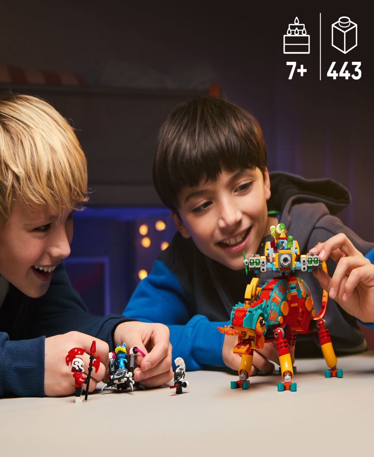 Lego Dreamzzz Mateo's Fire Chameleon 71492 Toy Building Set, 443 Pieces In Multi