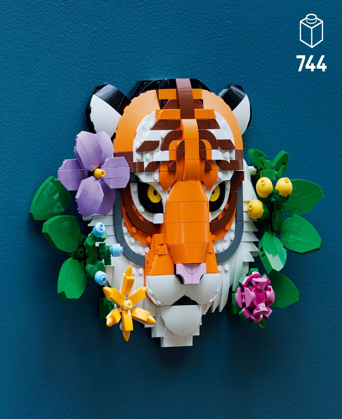 Lego Art The Fauna Collection Tiger 31217 Toy Building Set, 744 Pieces In Multi
