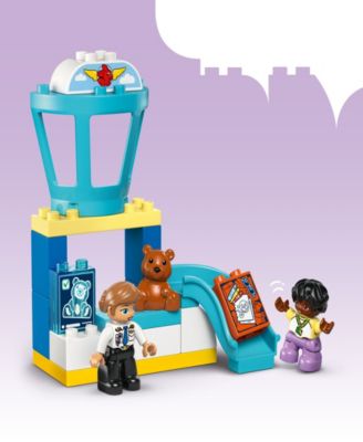 DUPLO Town First Time at the Airport 10443 Toy Building Set, 23 Pieces