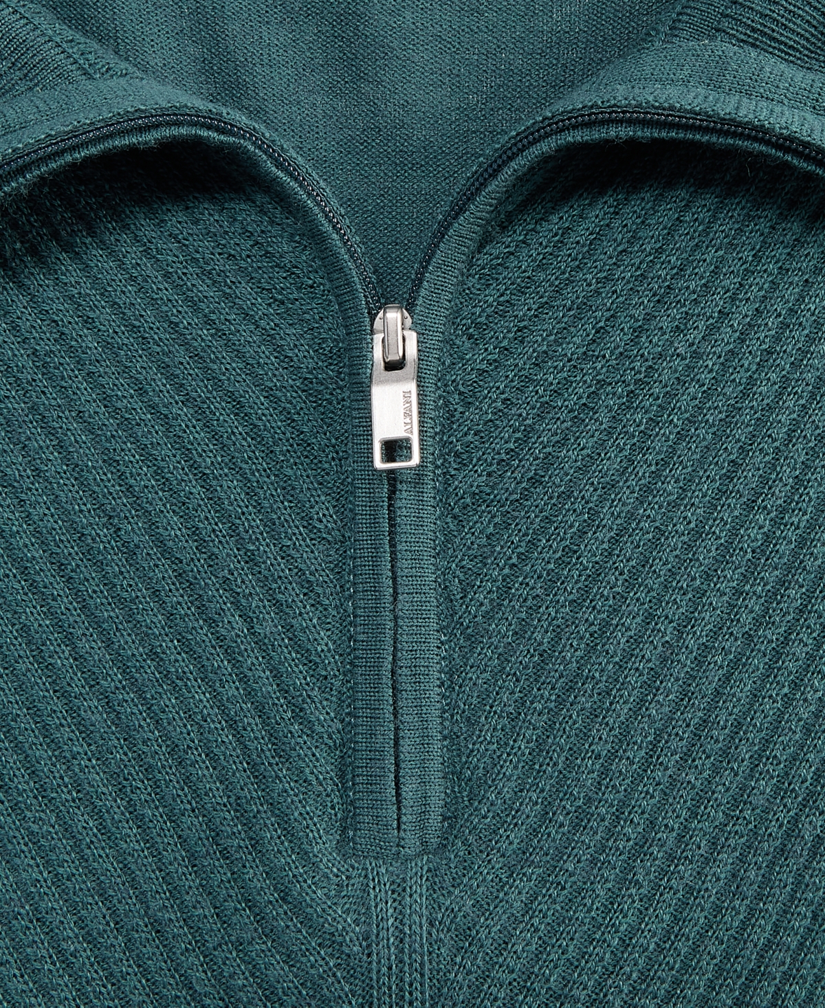 Alfani Men's Long Sleeve Textured Quarter-Zip Sweater, Macy's Exclusive