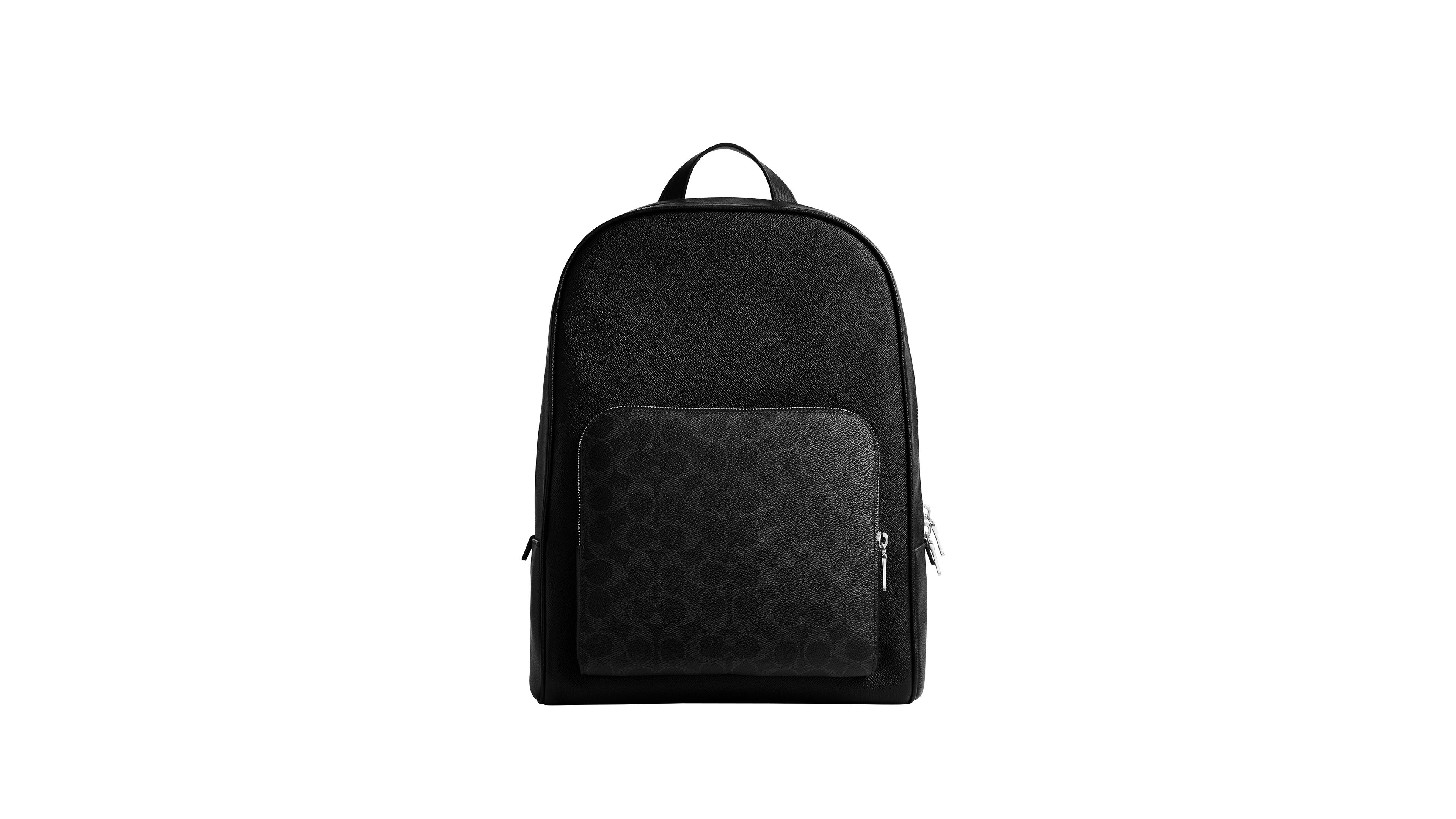 Coach Men's Wade Coated Canvas and Crossgrain Leather Backpack