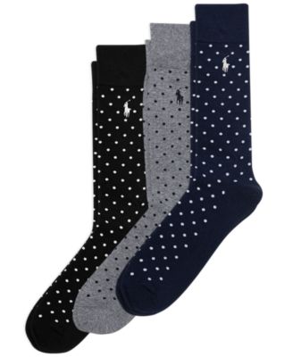 Polo Ralph Lauren - Dotted Dress Socks - 3-Pack
