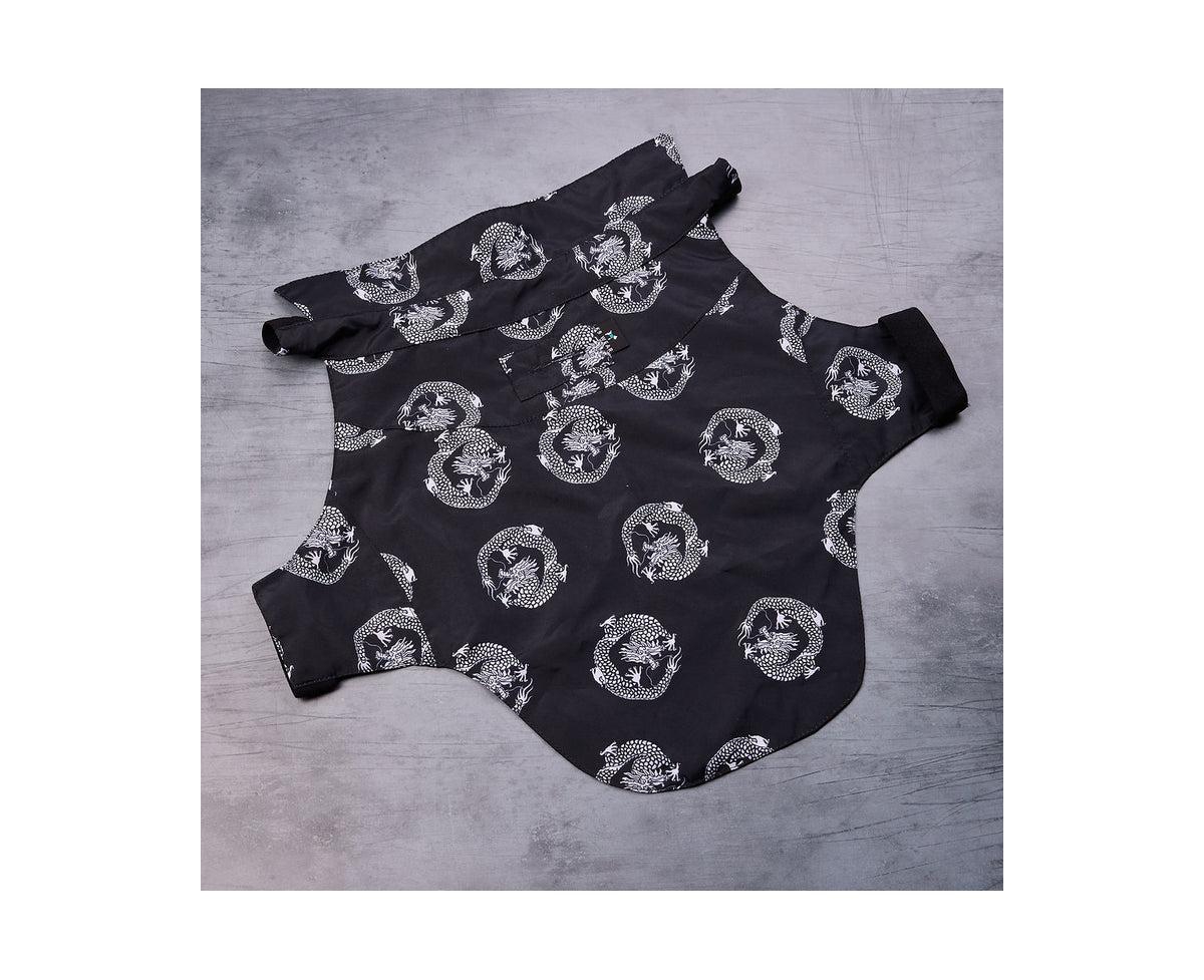 Natori Black Camp Shirt & Harness Set
