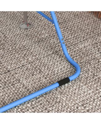 Folding Gymnastics Bar for Kids, Adjustable Height, Bubble Gum