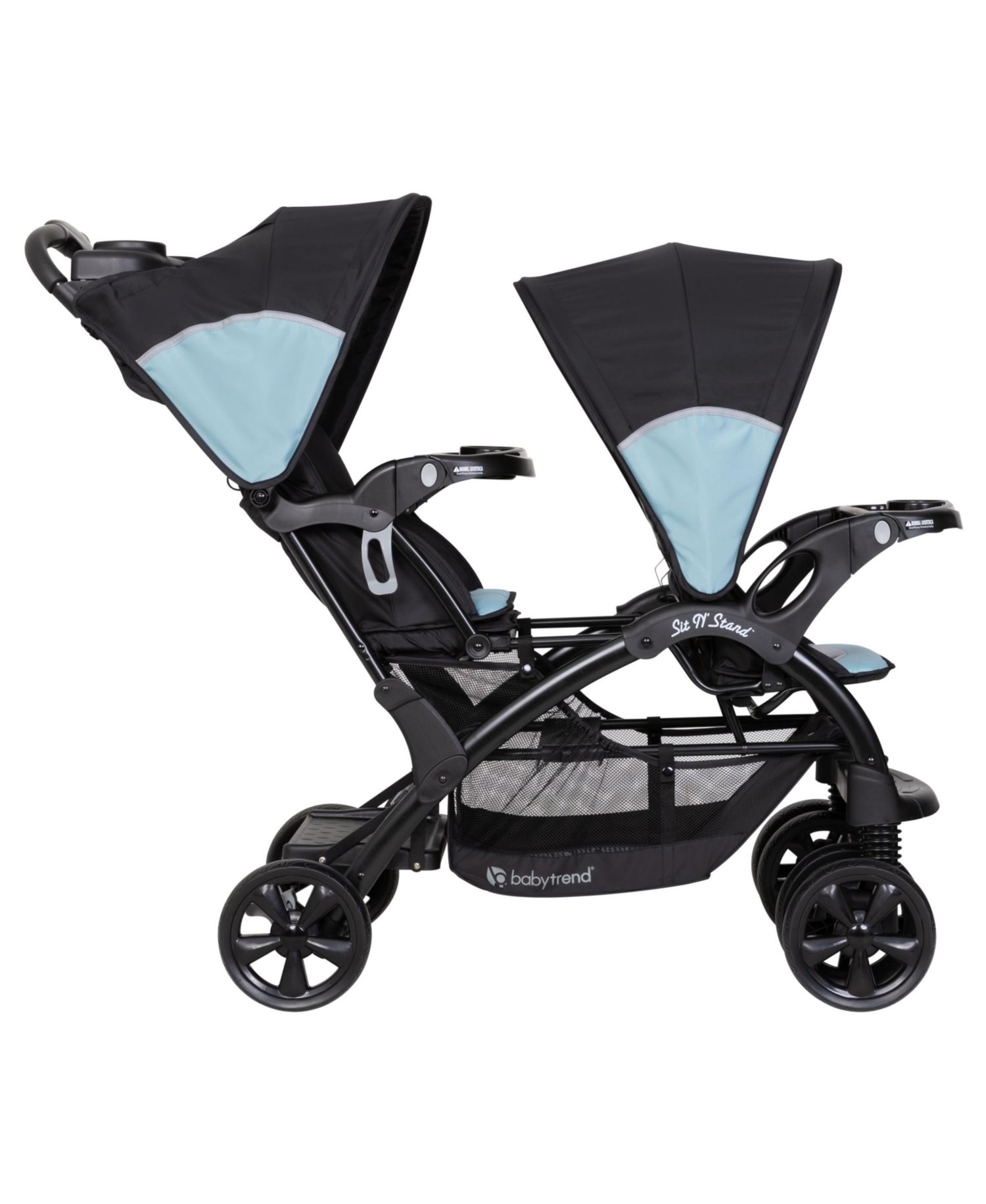 Baby Sit N Stand Double Stroller Desert Blue - Desert Blue
