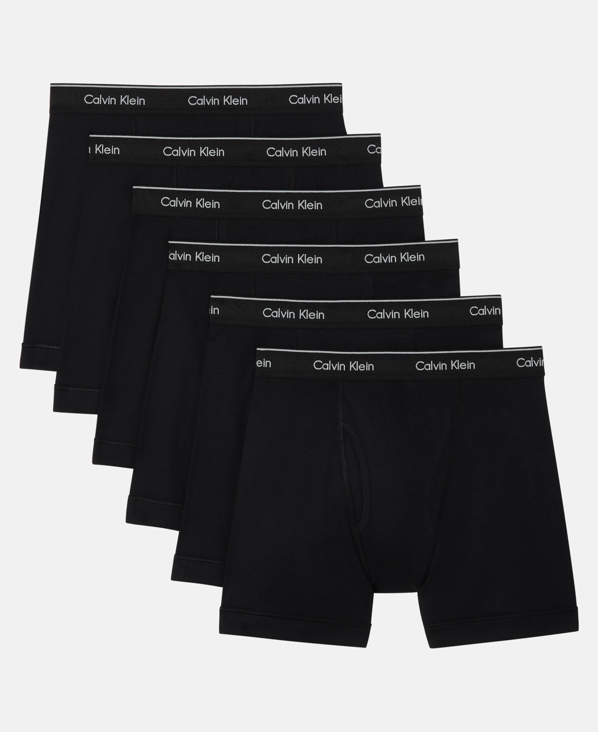 Calvin Klein Underwear 5 Pack Trunks Black In Black