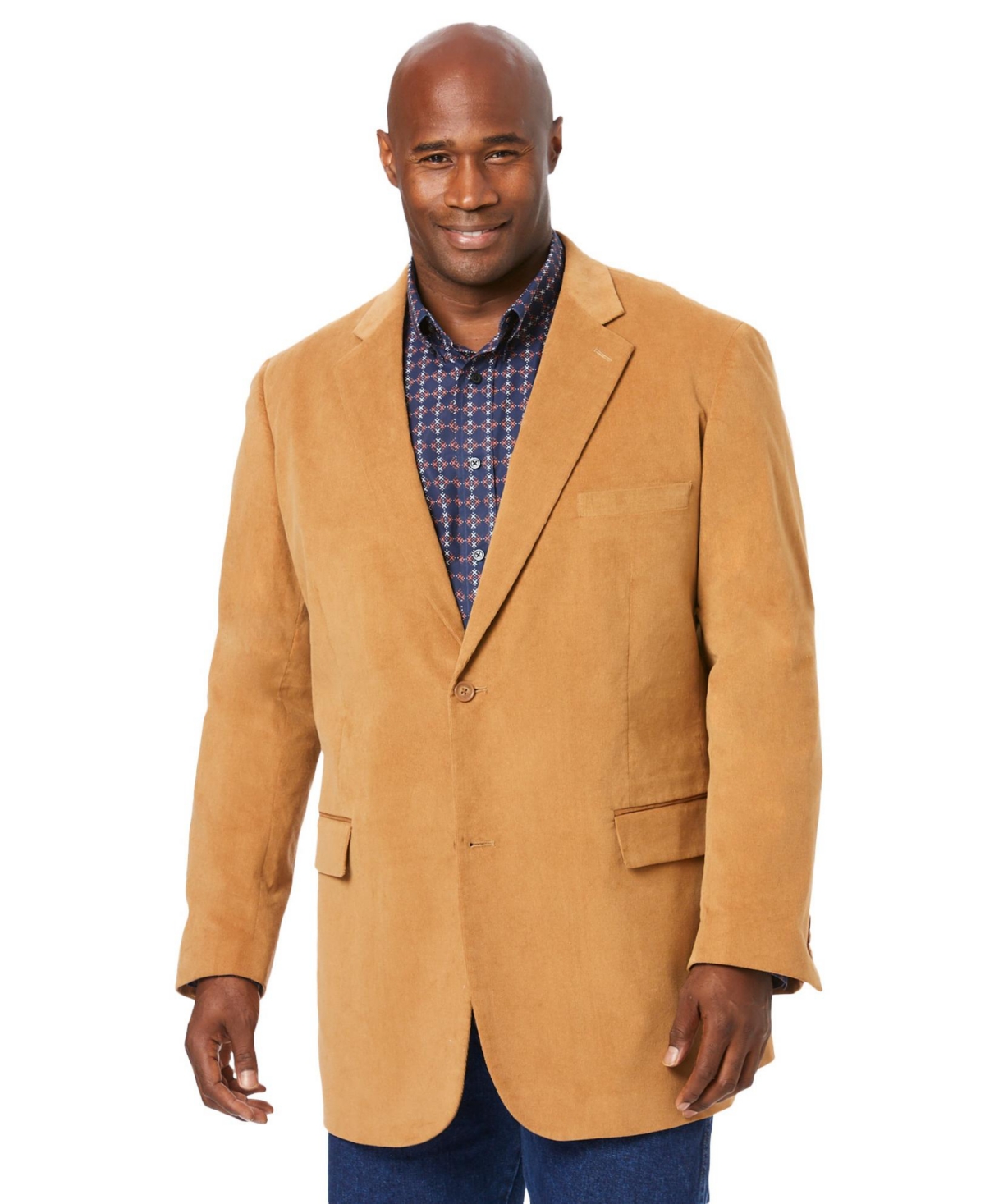 KingSize Men's Big & Tall Corduroy Blazer