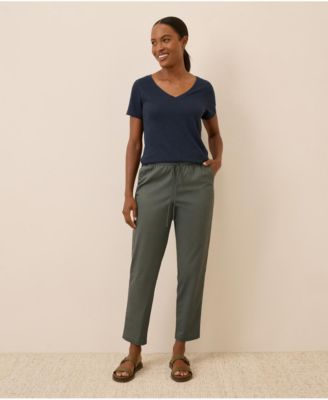 Women's Organic Cotton Featherweight Slub V-Neck Tee