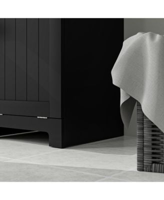 Tilt Out Laundry Hamper, Laundry Hamper Cabinet with Drawer