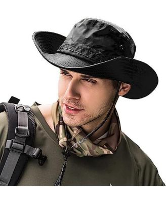 Unisex Bucket Hat UPF 50+ Sun Hat Foldable Summer Outdoor Safari